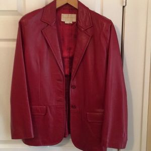 Red Leather Jacket